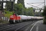 V 295 098 mit Gastankzug bei Hamburg-Harburg am 05.08.2010