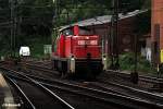 295 018-6 fuhr solo durch hh-harburg am 20.06.14