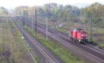 DB 298 324-5 als Tfzf Richtung Grokorbetha, bei der Einfahrt in Naumburg (S) Hbf; 07.10.2007