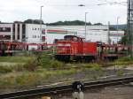 345 fr DBAutoZug in Hildesheim. Aufgenommen am 22.07.08