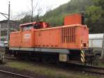 BR106 gesehen bei der OeBB Oensingen Balsthal im Bahnhof Klus, Kanton Solothurn, Schweiz am 'von Roll' Gelnde.