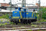 Von einem Bahnsteig eines Münchner Vorortbahnhofs - vermutlich Pasing - aus entstand am 31.05.2008 die Aufnahme der MWB V 662 (DB-Nummer 360 555 und zuletzt MKO 260 555 - Bilder hierzu siehe dort).