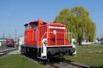 360 303-2 ausgestellt im DB-Museum Koblenz-Lützel.
(29.03.2014)