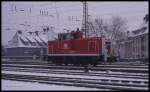 360599 in Neurot am 13.2.1991 um 9.41 Uhr im Hauptbahnhof Osnabrück.