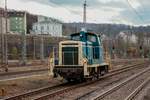 261 671-2 DB in Wuppertal Steinbeck, März 2021.