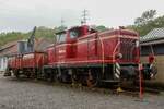 260 770-3 Railflex im Eisenbahnmuseum Bochum Dahlhausen, April 2024.