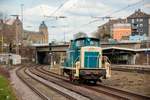 261 671-2 DB in Wuppertal Steinbeck, März 2021.