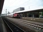 Intercity 2083  Knigssee  nach Brechtesgaden wird im Bahnhof Hannover +10 beretgestellt. (26.7.2007) (Br 362 562-1)