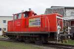 362 848-4 der Bayernbahn am 14.04.2013 im Bw Nördlingen (Bayerisches Eisenbahnmuseum).