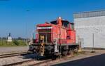 363 649 von Bm Bahndienste abgestellt in Kehl Hafen 20.9.24