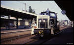 365740 rangierte am 27.8.1990 um 15.25 Uhr im HBF Paderborn.