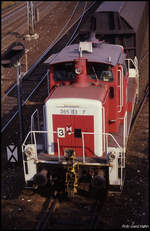 Paderborn am 27.8.1990: 365031 im Rangiereinsatz.