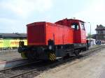 312 139 stand am 04.07.2009 beim Bahnhofsfest in Wittenberge.