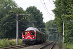 Rheingold-Zug Betriebsgesellschaft 332 RL 218 // Köln; Aufgenommen im äußeren Grüngürtel an der KFBE.