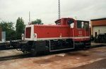 Die 332 305,im Oktober 2000,in Kaiserslautern.