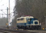 Am 08.02.2017 wurde die 333 068-5 von der 140 423-5 von Halle (S) nach Koblenz-Lützel überführt, hier zu sehen bei der Durchfahrt in Erfurt-Bischleben.