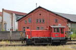 DB 335 177-2 am 01.07.2023 beim pausieren in Bebra.