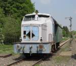 Henschel DH240 der Eisenbahnfreunde Grenzland am 26.4.2011 in Wahlheim b.