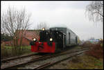 Am 24.2.2007 kam die Hammer V 200033 mit dem musealen Lübeck Büchener Doppelstockzug im Rahmen einer Sonderfahrt nach Friesoythe.