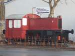 Diesel-Kleinlok vom Eisenbahn & Technikmuseum Rügen in Prora am 01.12.2019