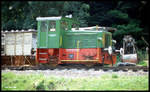 Sm 5.7.1991 bestand noch Hoffnung auf einen Museumsbetrieb bei der Steinachtalbahn in Schönau.