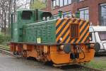 EH 388 steht als Denkmal abgestellt im Landschaftspark Duisburg-Nord.Aufgenommen  am 12.4.12.