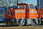 MaK G 321 B-V21  RheinCargo  in Brühl-Vochem - 08.01.2016
