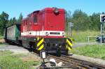 L45H der Fichtelbergbahn aufgenommen am 16.07.2006