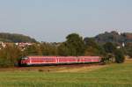 610 012 und 610 011 am 09.09.2009 bei Sulzbach-Rosenberg