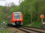 611 036-5 als RE 22311 (Rottweil-Neustadt(Schwarzw)) am Evsig Villingen 01.05.09