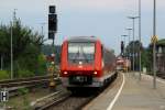 611 037 fhrt in Friedrichshafen ein.