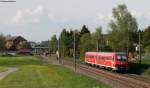 611 047-2 als RE 22310 (Neustadt(Schwarzw)-Rottweil) bei Klengen 6.5.11