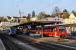 DB/Hochrheinbahn: Infolge Doppelspurausbau und Elektrifizierung im Klettgau werden die 611 vom 4.