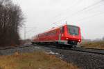 611 530 DB Regio bei Redwitz am 08.01.2015.