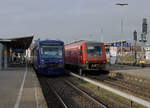 DB: Impressionen des Bahnhofs Friedrichhafen Stadt vom 25.
