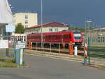 DB 612 174 am 07.07.2017 im DB Werk Erfurt. Von der Straße aus fotografiert.