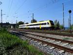 612 607 von  bwegt  bei einer Rangierfahrt in Lindau-Hbf; 180908