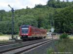 612 335 als RE25 von Gieen auf dem Weg nach Koblenz.