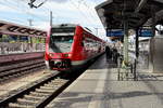 612 673 steht als Re 3 in Erfurt am 27. Aiugust 2020 zur Abfahrt bereit.