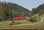 612 502-4 (Bombardier RegioSwinger) unterwegs bei Weißenbachmühle (Oberstaufen).

🧰 DB Regio Bayern
🚝 RE 3984 Lindau Hbf–Kempten(Allgäu)Hbf
🚩 Bahnstrecke München–Lindau (Allgäubahn (Bayern) | KBS 970)
🕓 19.9.2020 | 10:58 Uhr