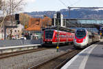 612 059 und 503 021 in Lindau Reutin. 26.2.22