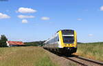 612 020-7 und 612 071-0 als IRE 3257 (Stuttgart Hbf - Ulm Hbf) bei Boms 11.6.22