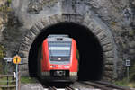 612 666 als RE 30 nach Nürnberg am 21.10.2023 in Rupprechtstegen.