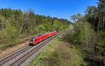 612 491 als RE am 11.04.2024 bei Regenstauf.