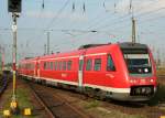 DB 612 512-4 am 12.9.2008 bei der Einfahrt in den Leipziger Hbf.