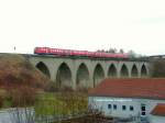 Saaleviadukt in Unterkotzau bei Hof, November 2009.