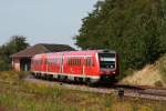 612 992 und zwei unbekannte 612 am 31.08.2009 in Hersbruck.