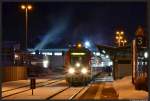 612 577 steht am 23. Januar 2013 an Gleis 3 in Immenstadt (Allgu) zur Abfahrt nach Nrnberg bereit.