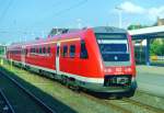 612 016 als RE 3612 (Halle–Hildesheim) am 08.06.2000 in Hildesheim Hbf