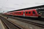 Hier 612 971-2 und 612 480-4 als RE3091 von Nürnberg Hbf. nach Hof Hbf., dieser Triebzugverband stand am 18.8.2014 in Hof Hbf. 